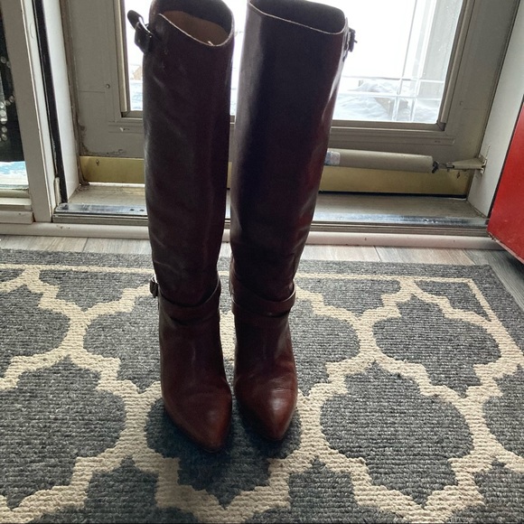 Cole Haan Shoes - Cole Haan Leather Heel Boot